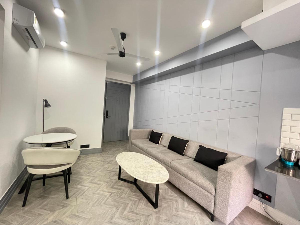 Bedchambers Serviced Apartments, Mg Road Gurgaon Exteriör bild