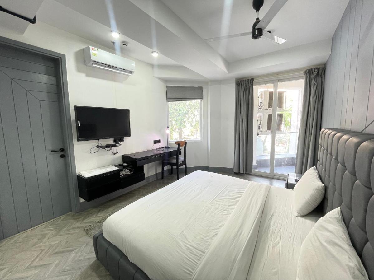 Bedchambers Serviced Apartments, Mg Road Gurgaon Exteriör bild