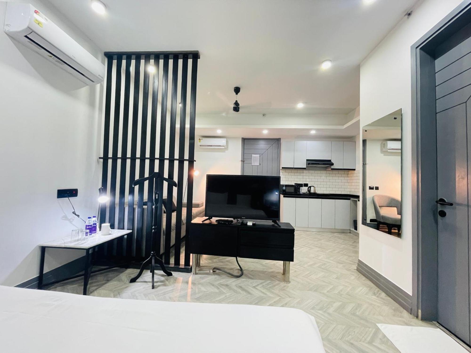 Bedchambers Serviced Apartments, Mg Road Gurgaon Exteriör bild